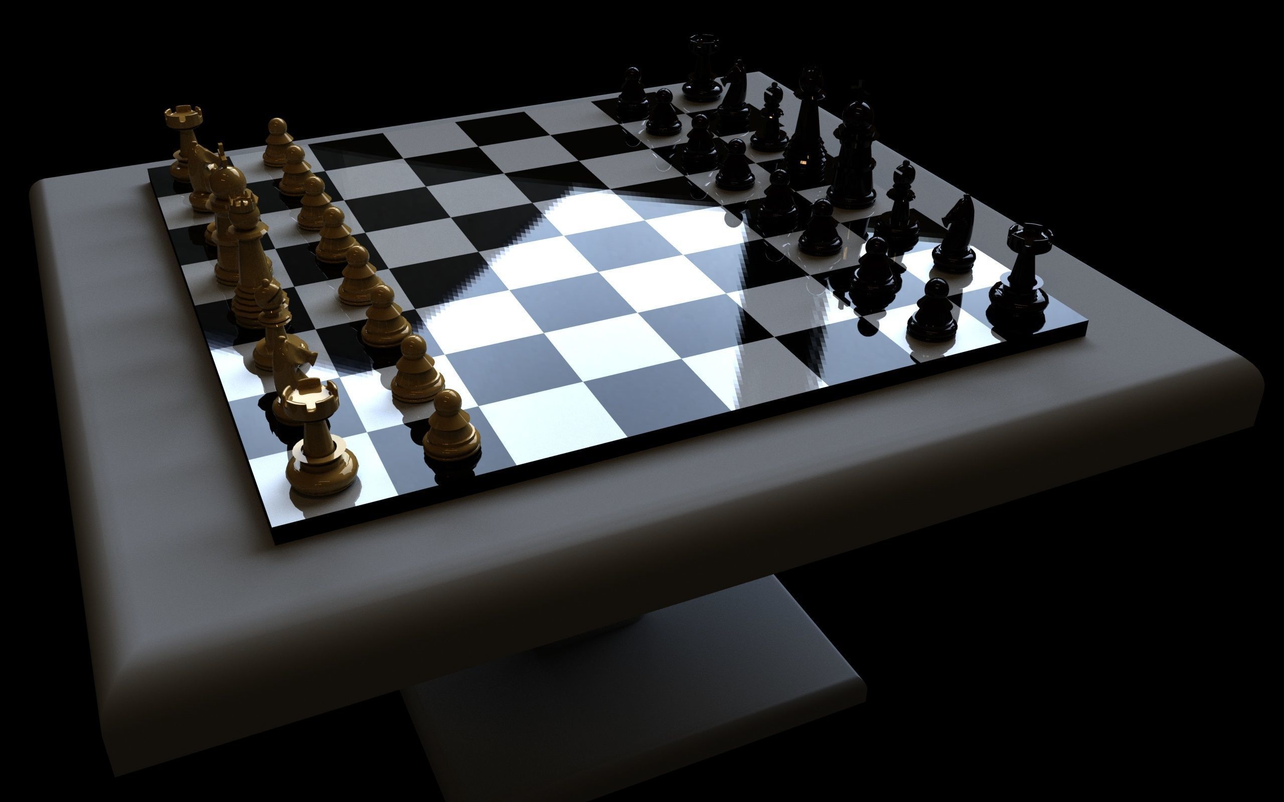 CHESS - ajedrez 3D model_1