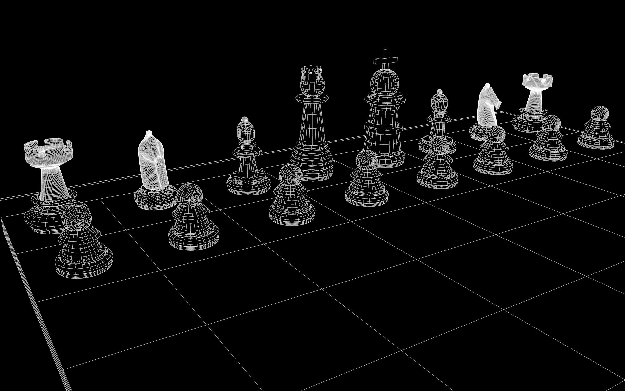 CHESS - ajedrez 3D model_6