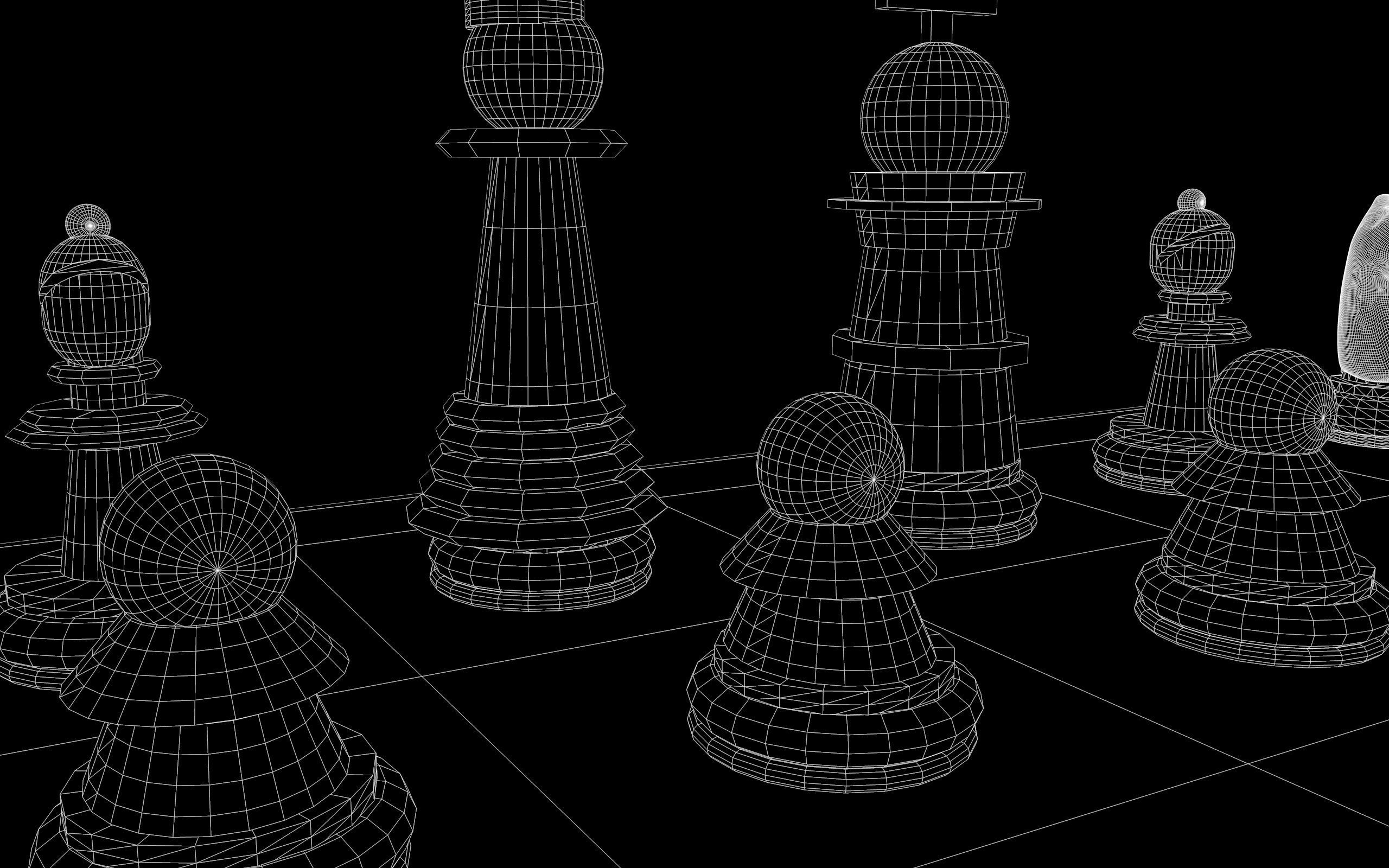 CHESS - ajedrez 3D model_8