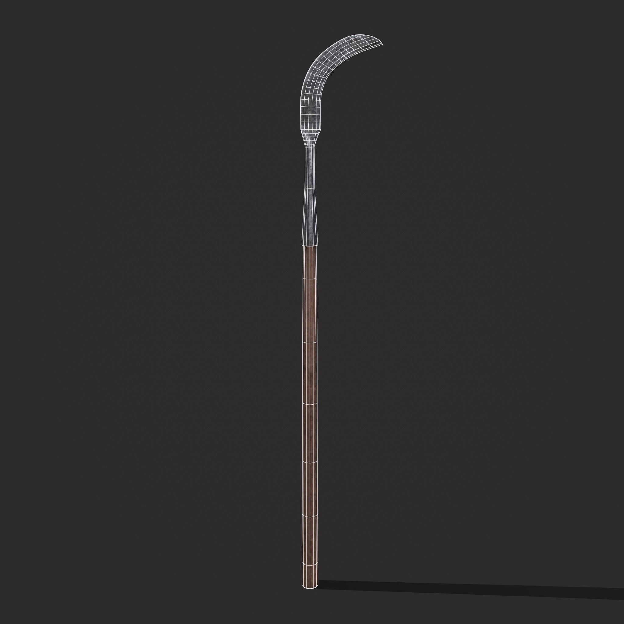 Sickle Farm Tool Low-poly 3D model_16