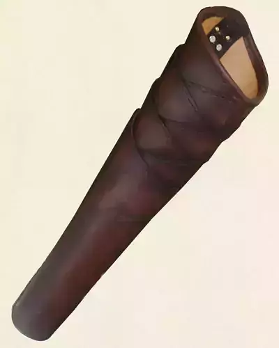 quiver leather arm guard Free 3D model