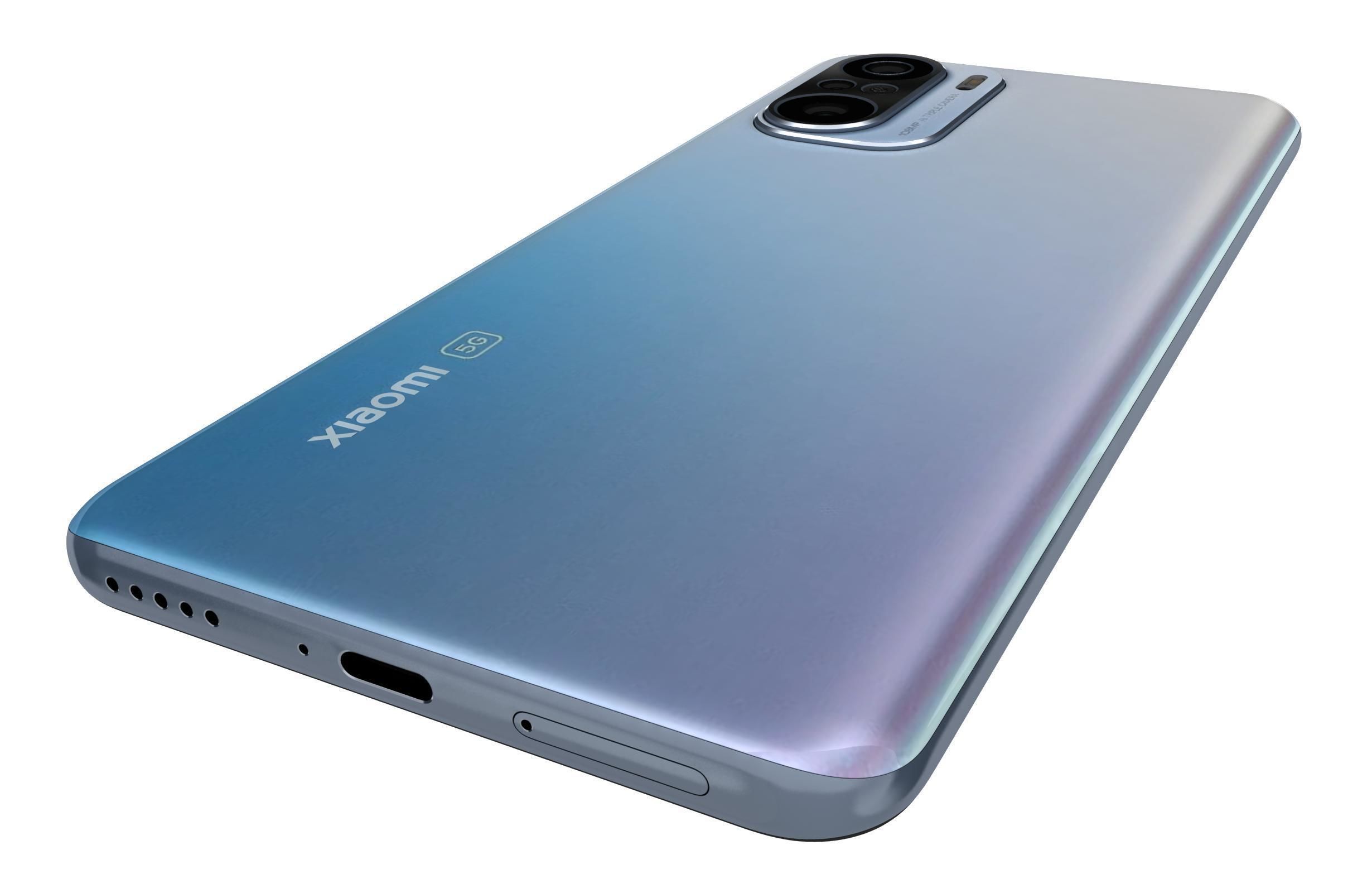 Xiaomi Mi 11X Pro Celestial Silver 3D model_14