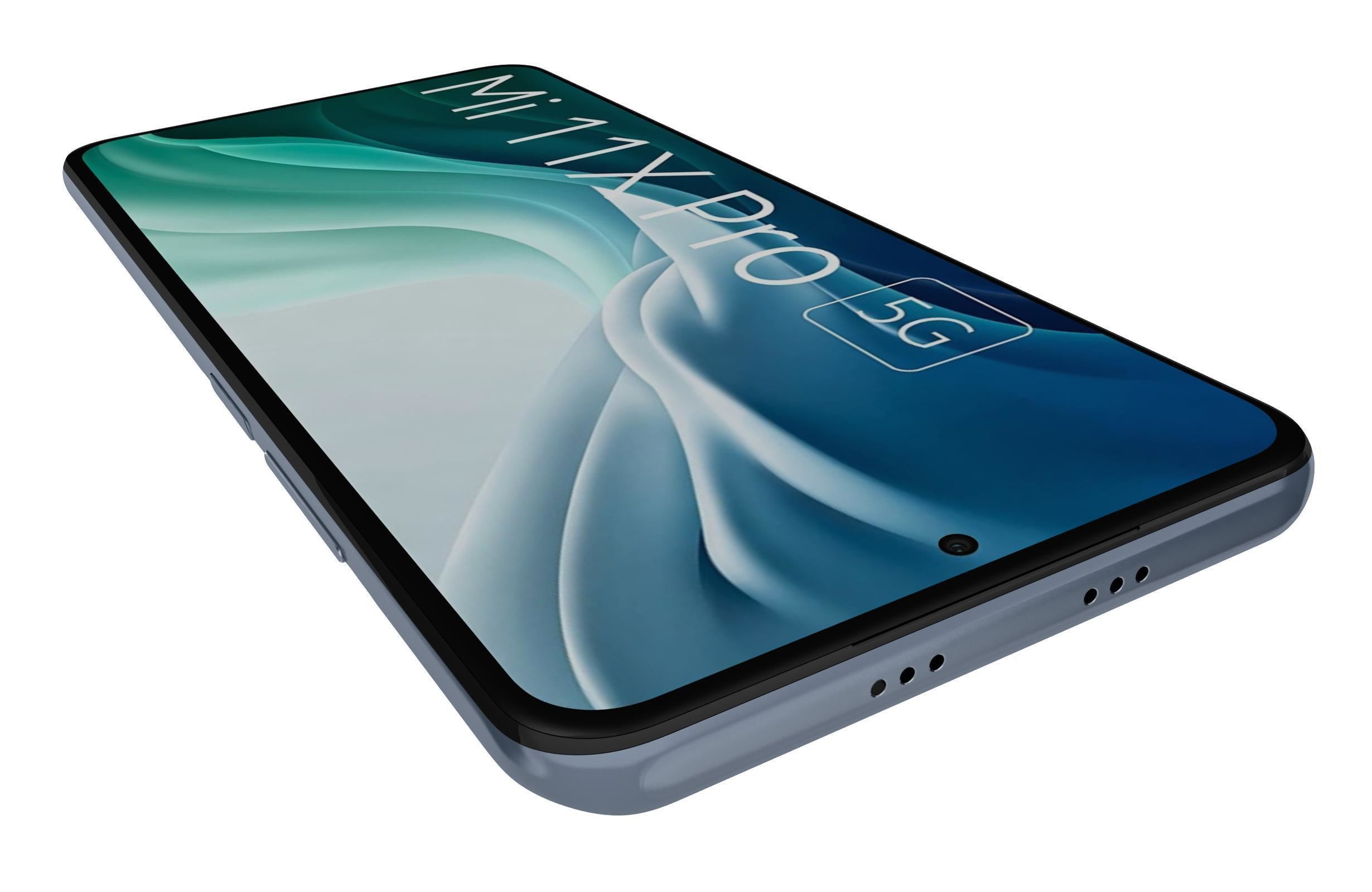 Xiaomi Mi 11X Pro Celestial Silver 3D model_13