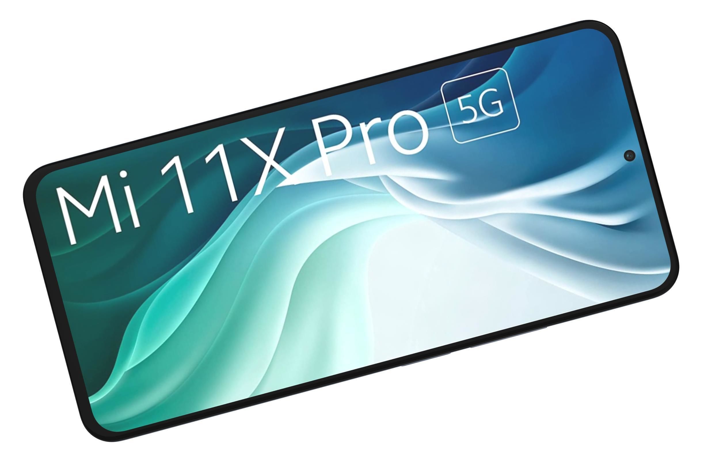 Xiaomi Mi 11X Pro Celestial Silver 3D model_10