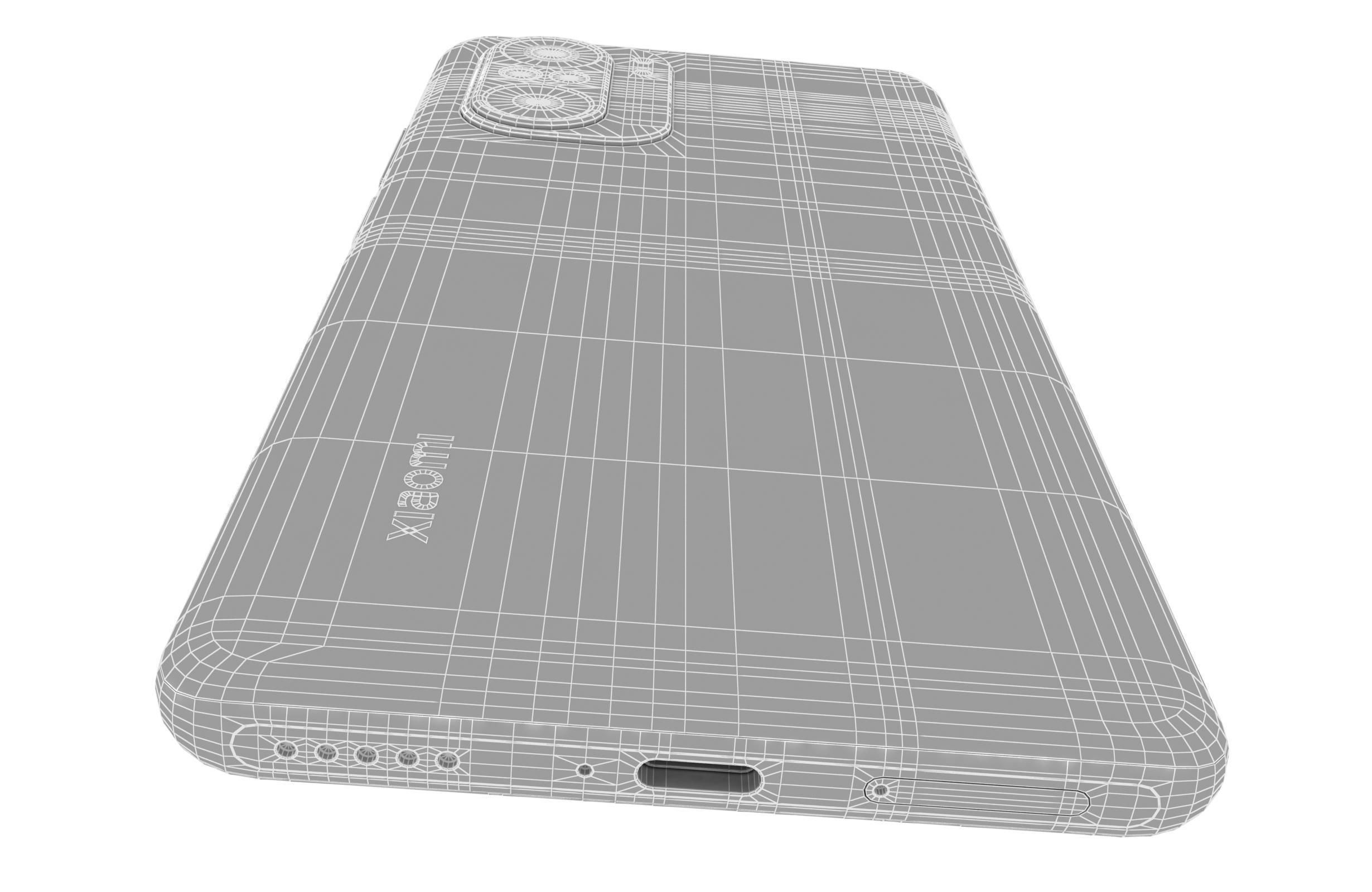 Xiaomi Mi 11X Pro Celestial Silver 3D model_21