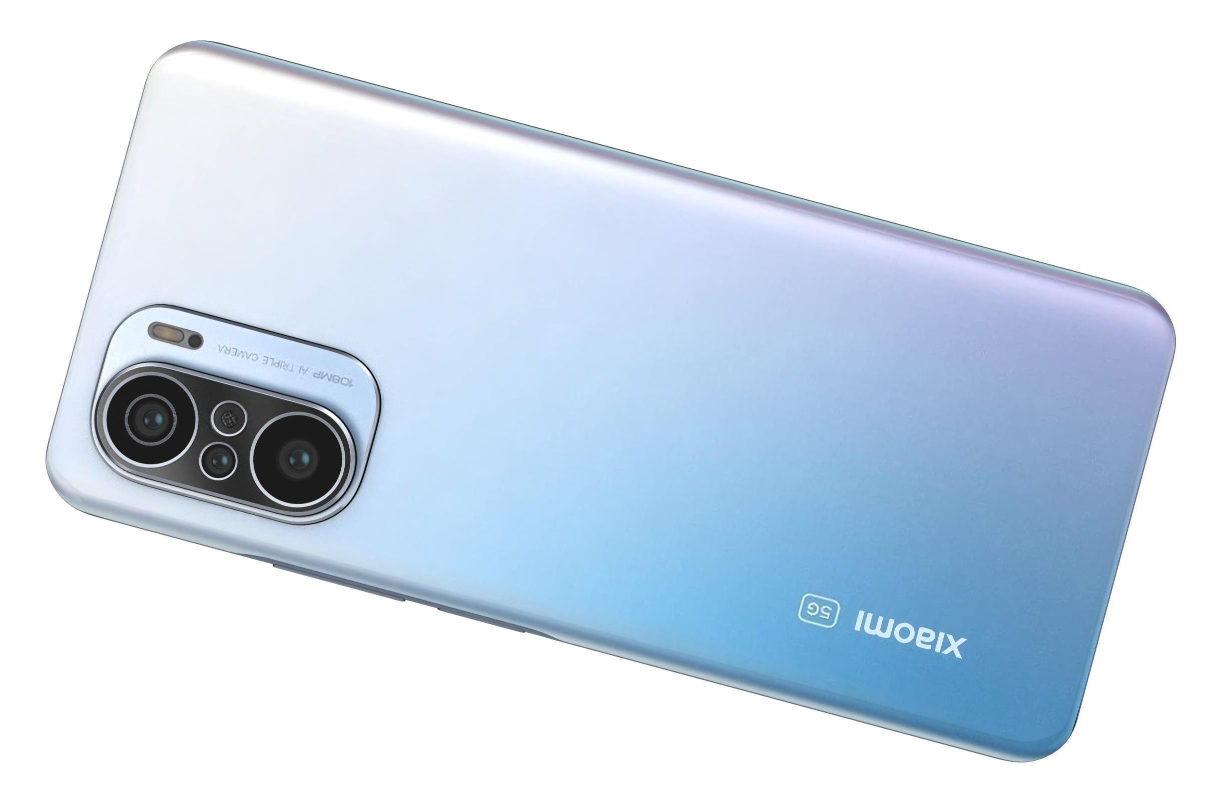 Xiaomi Mi 11X Pro Celestial Silver 3D model_11