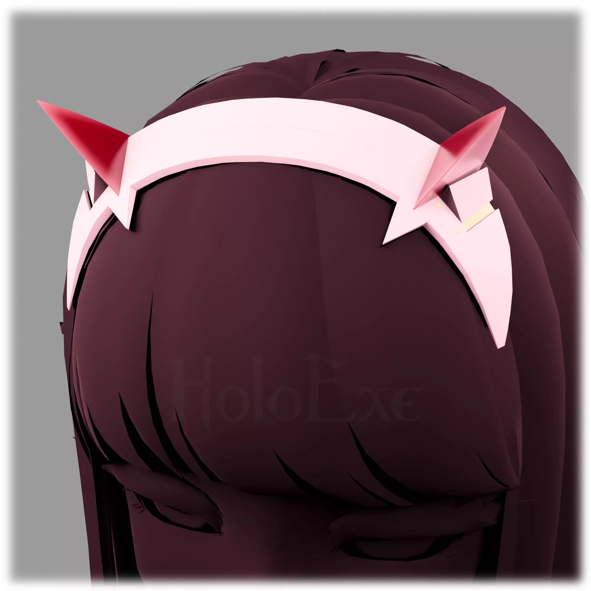 02 Headband Low-poly 3D model_0
