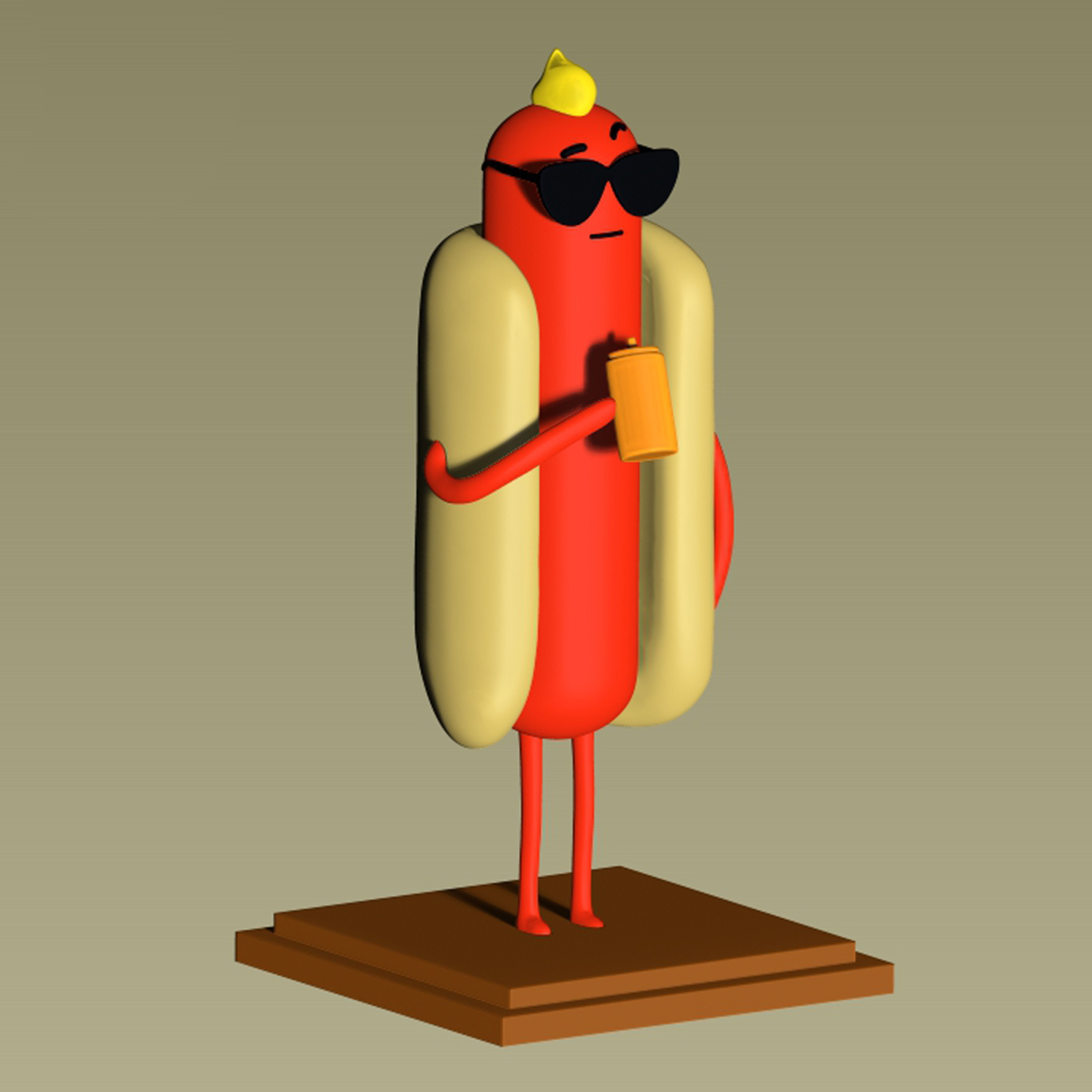 Hot Dog Guy - The Amazing World of Gumball 3D print model_2