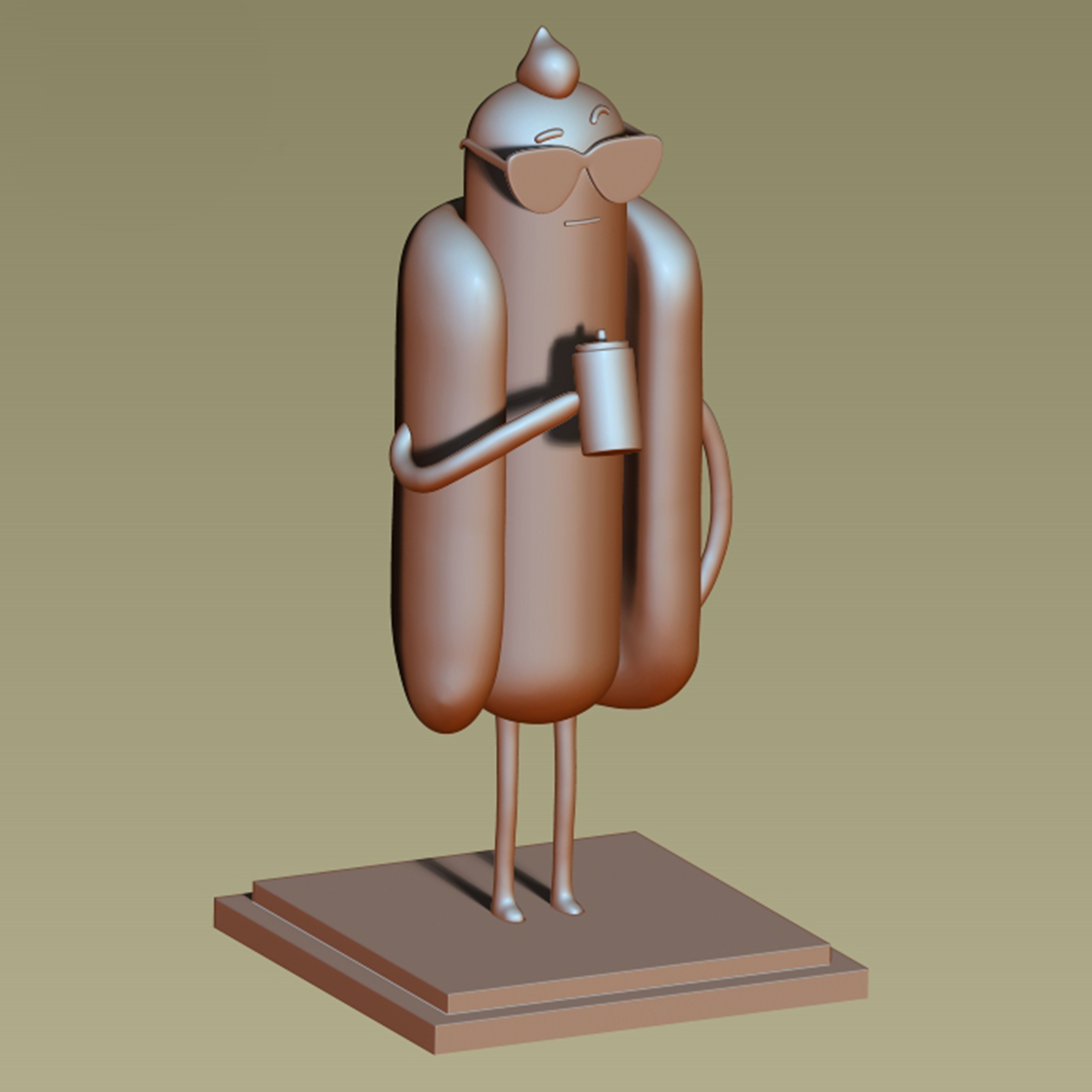 Hot Dog Guy - The Amazing World of Gumball 3D print model_6