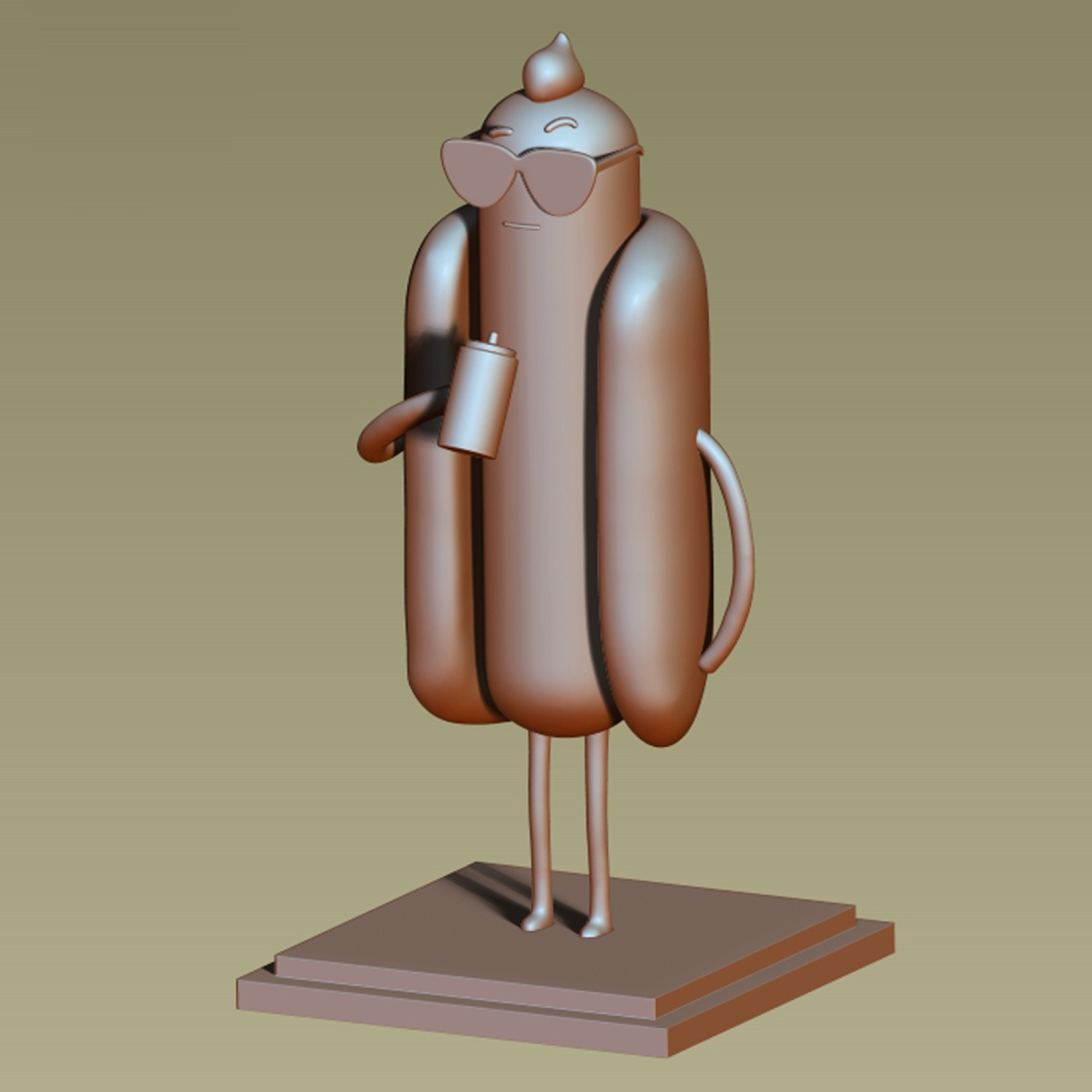 Hot Dog Guy - The Amazing World of Gumball 3D print model_5