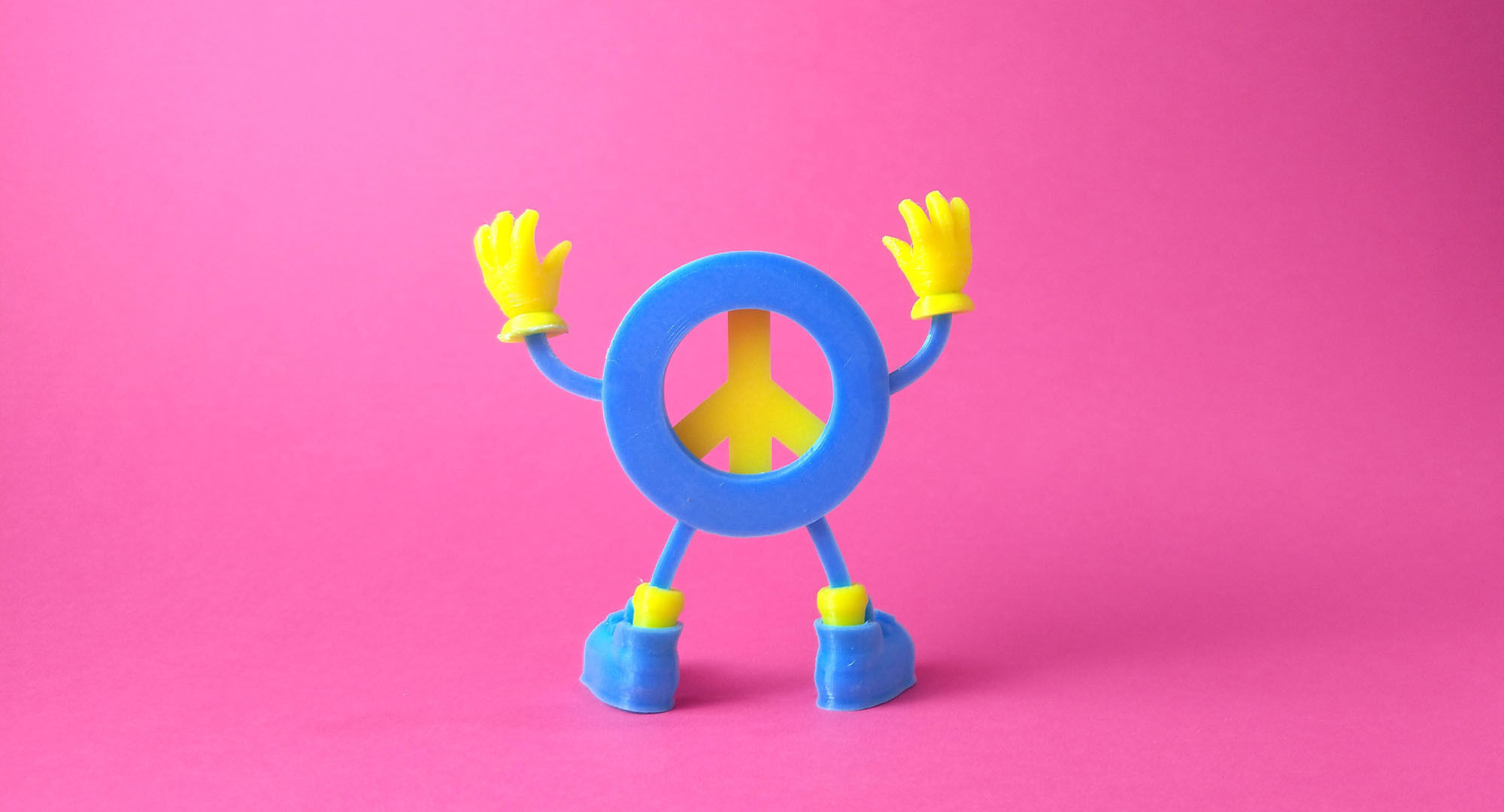 GIVE PEACE A CHANCE 3D print model_3