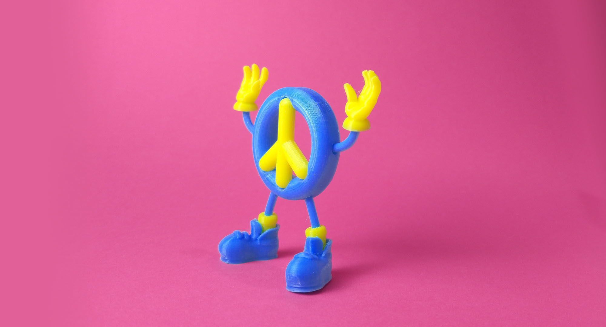 GIVE PEACE A CHANCE 3D print model_4
