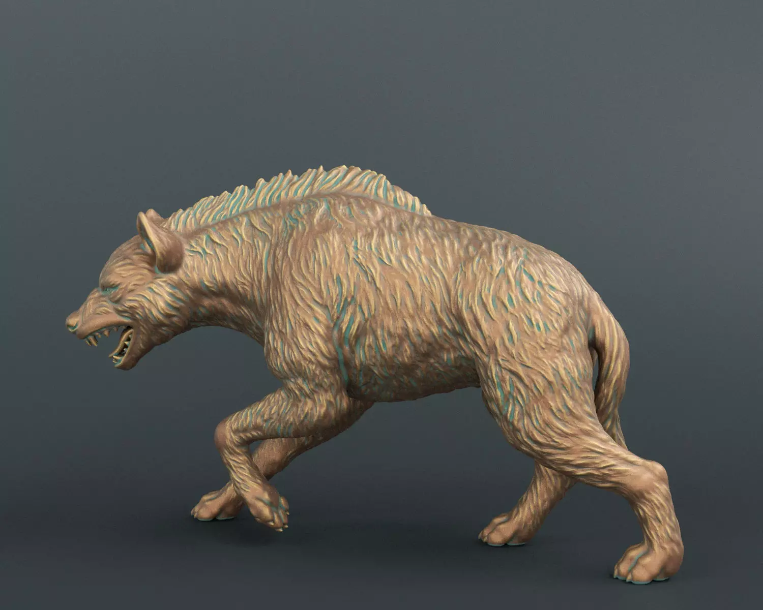 Hyena 3D print model