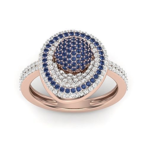 Solitaire Engagement Ring 3D print model