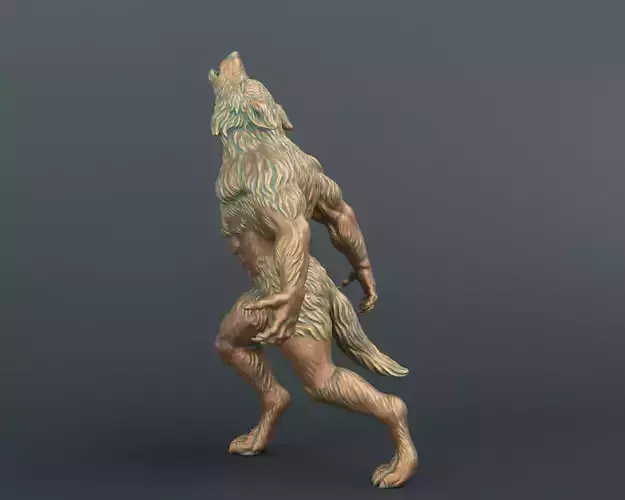 Werewolf 3D print model