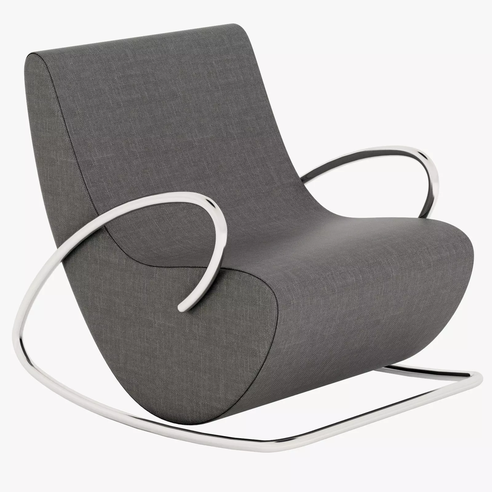 Camilla rocking armchair 3D model