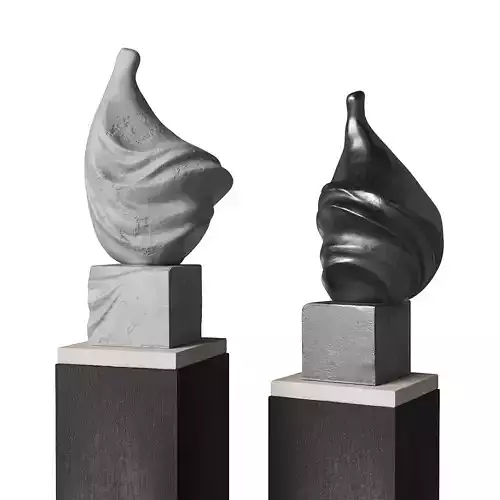 Dress figure sculpture