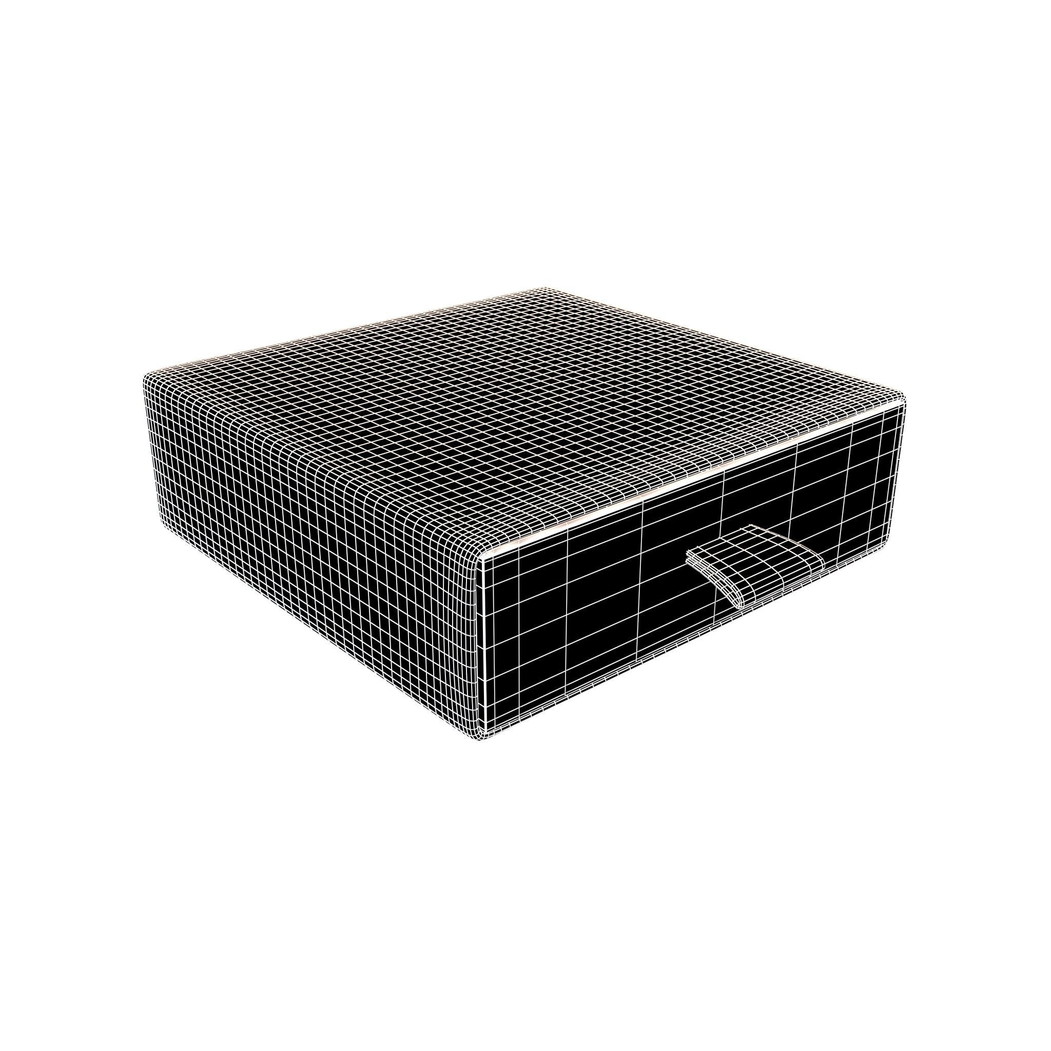 Drawer Cardboard Gift Box v1 003 Low-poly 3D model_6