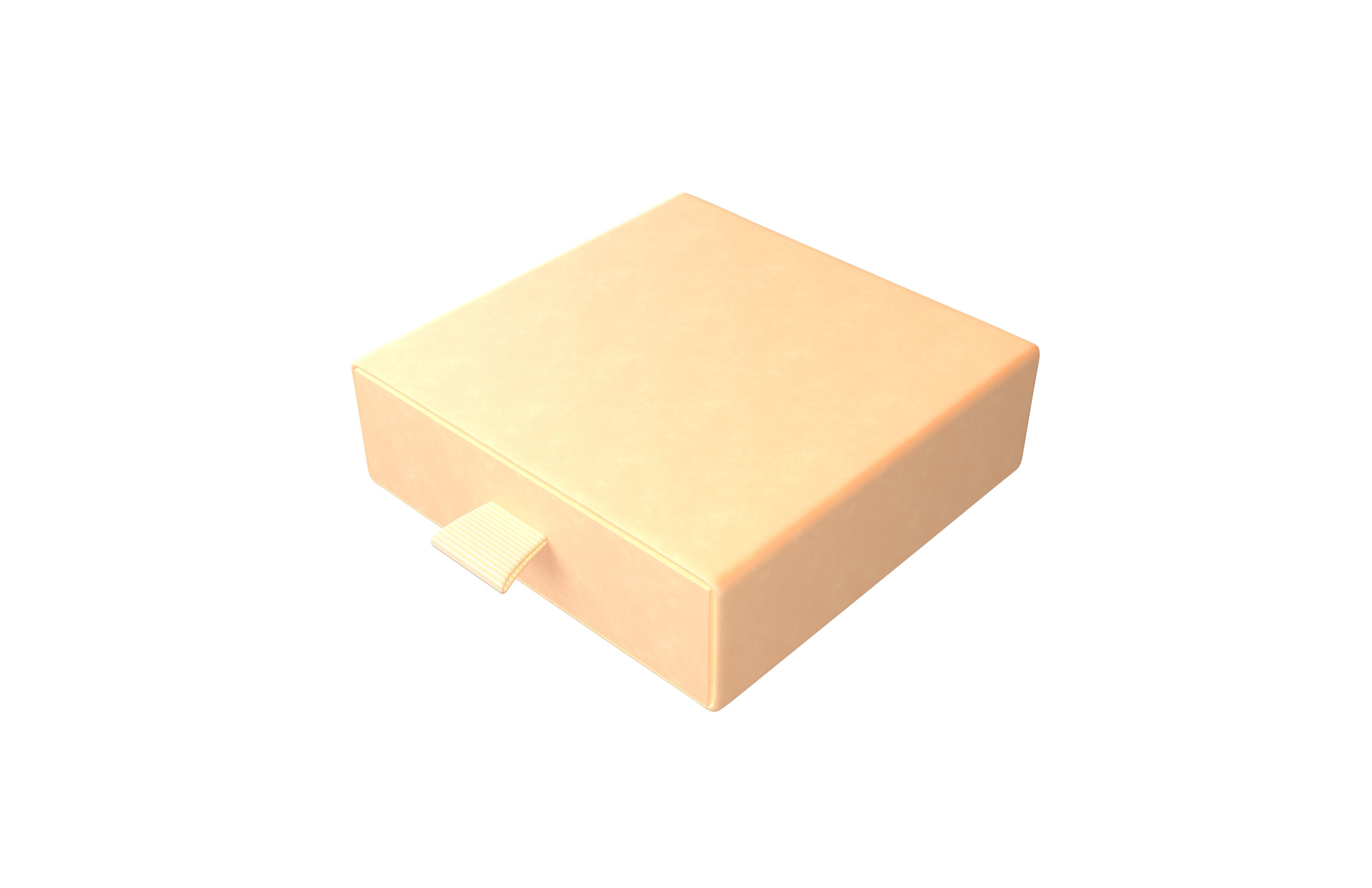 Drawer Cardboard Gift Box v1 006 Low-poly 3D model_1