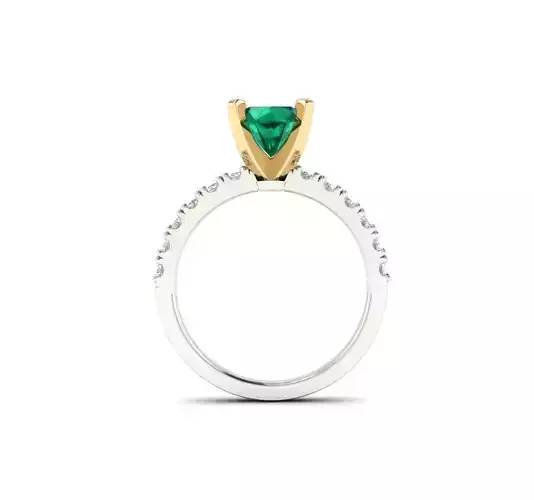 7mm RBC solitary ring