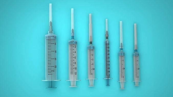Syringe 3D model