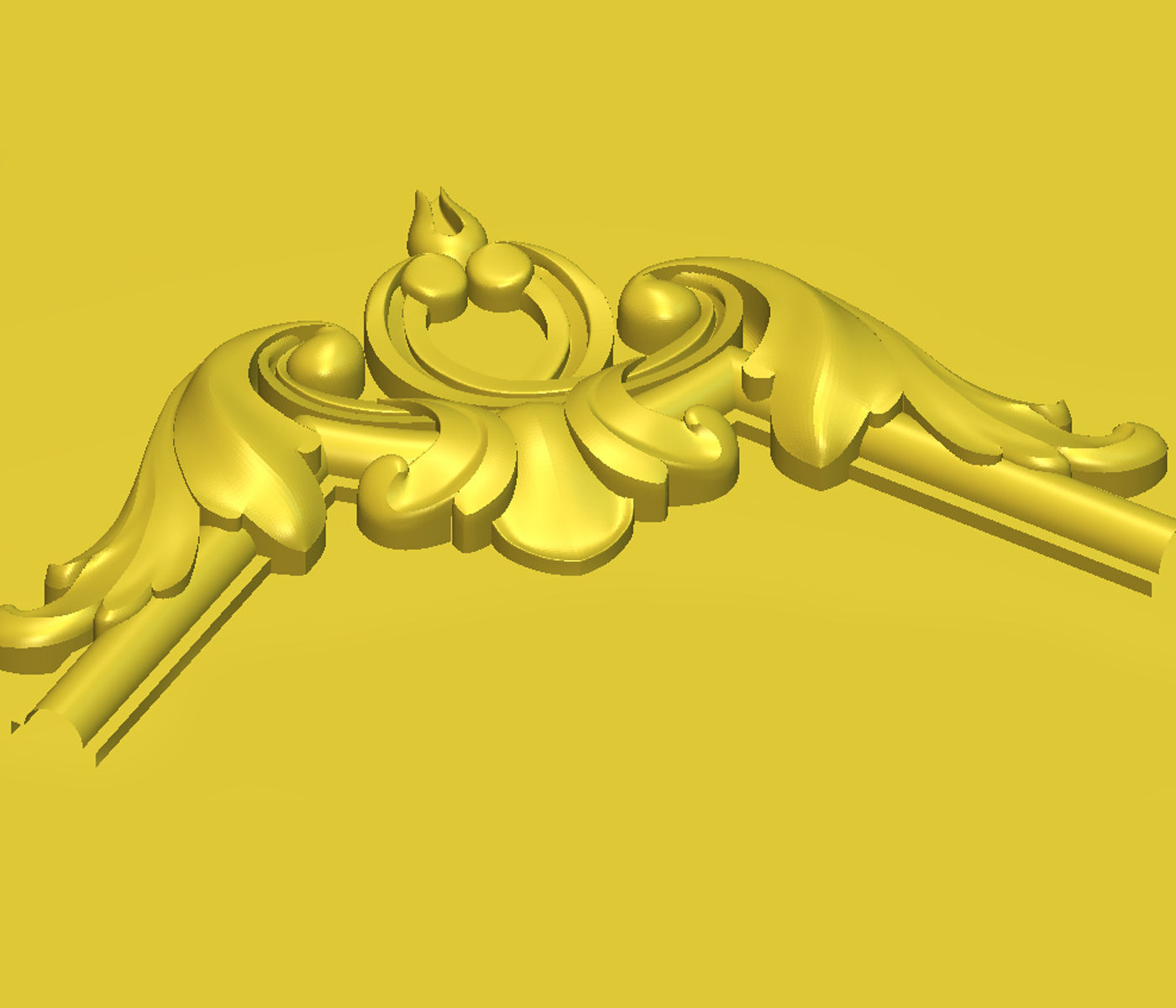 Corner for molding01 3D model_4