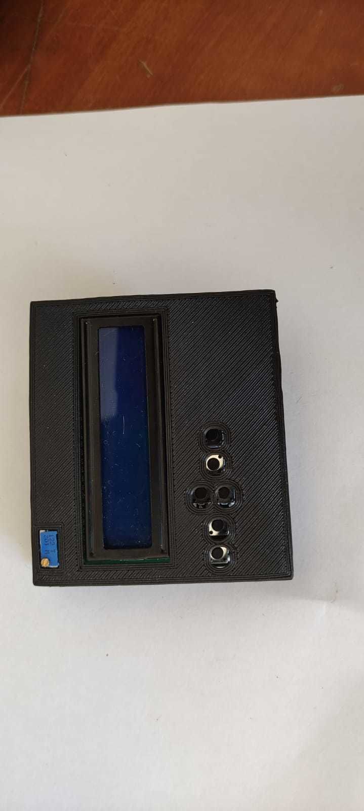 LCD screen frame LCD Ekran Cerceve tuslu 3D print model_1