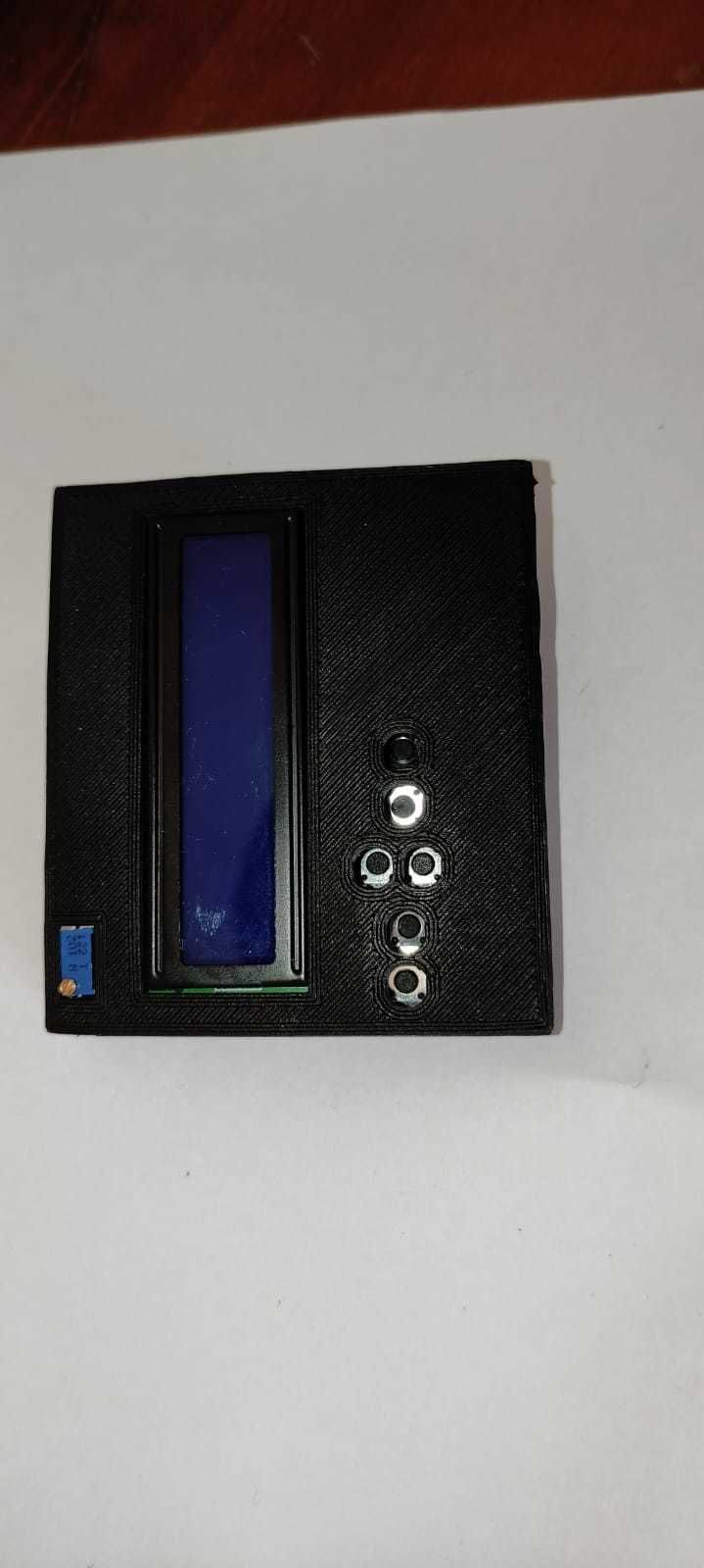 LCD screen frame LCD Ekran Cerceve tuslu 3D print model_3