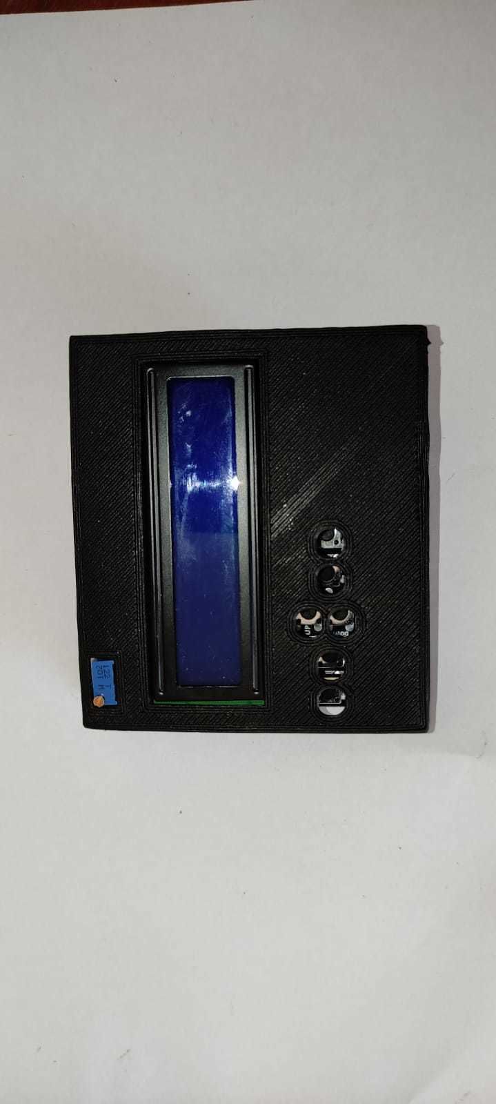 LCD screen frame LCD Ekran Cerceve tuslu 3D print model_2