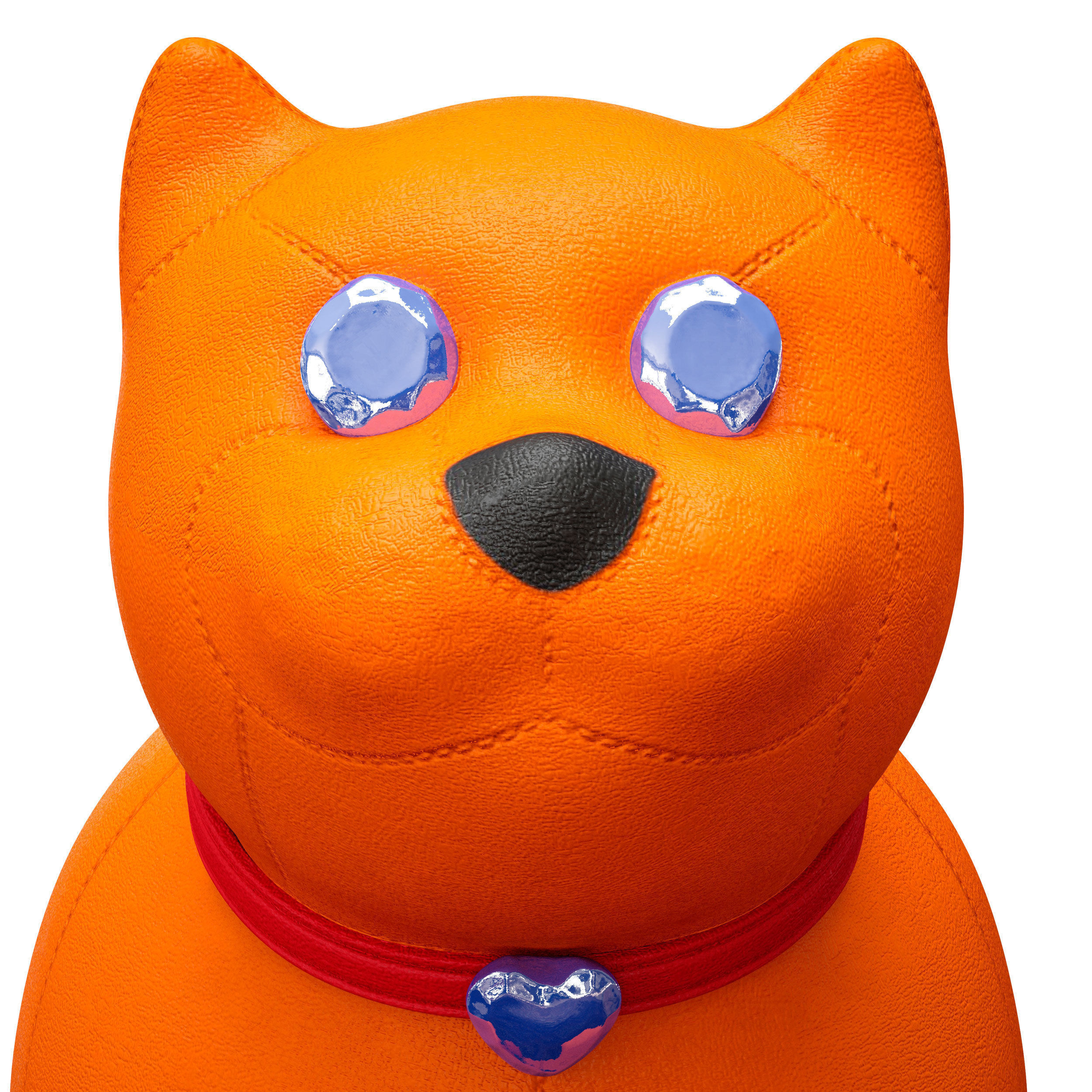 Orange cat Mandarin - Toy 3D model_8