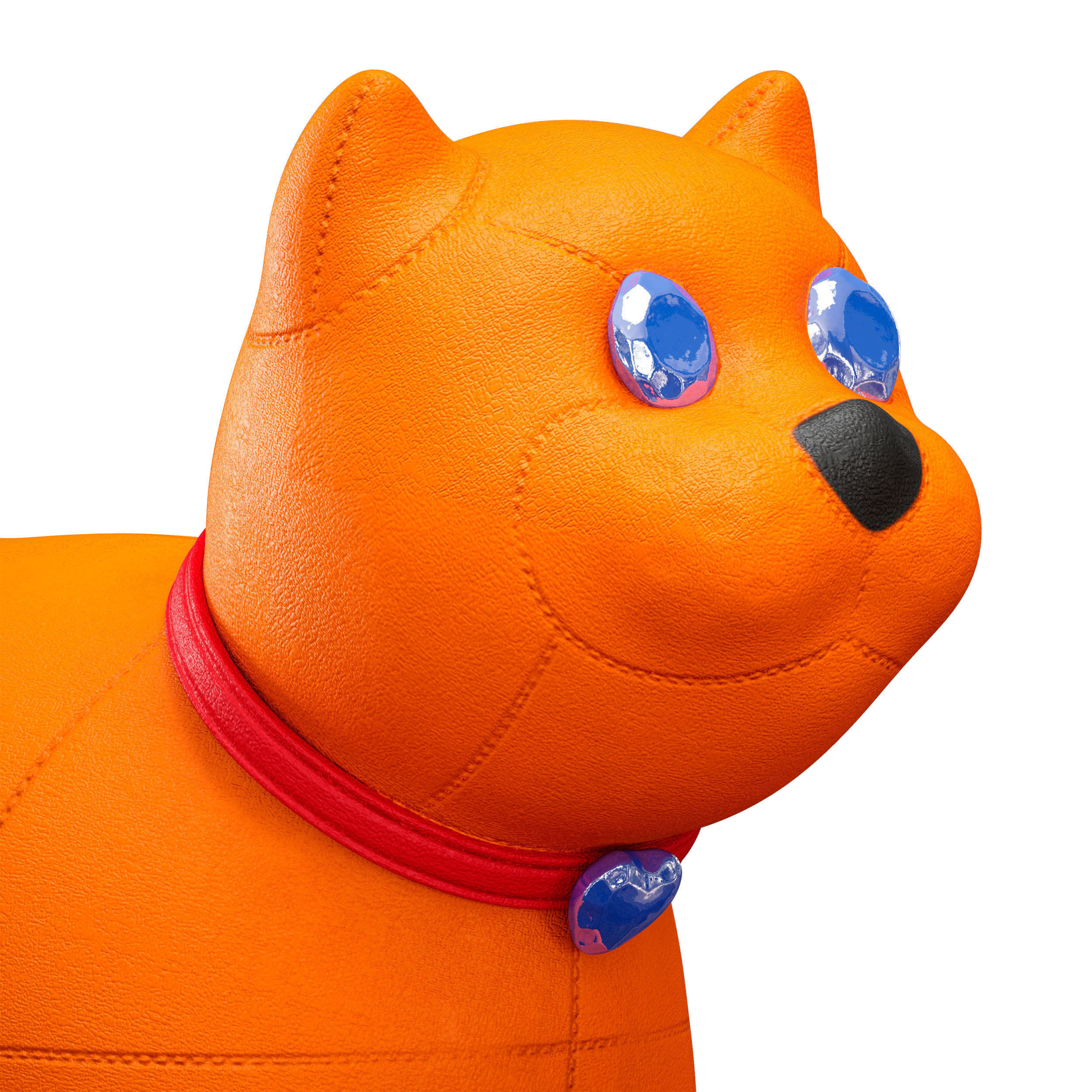 Orange cat Mandarin - Toy 3D model_7