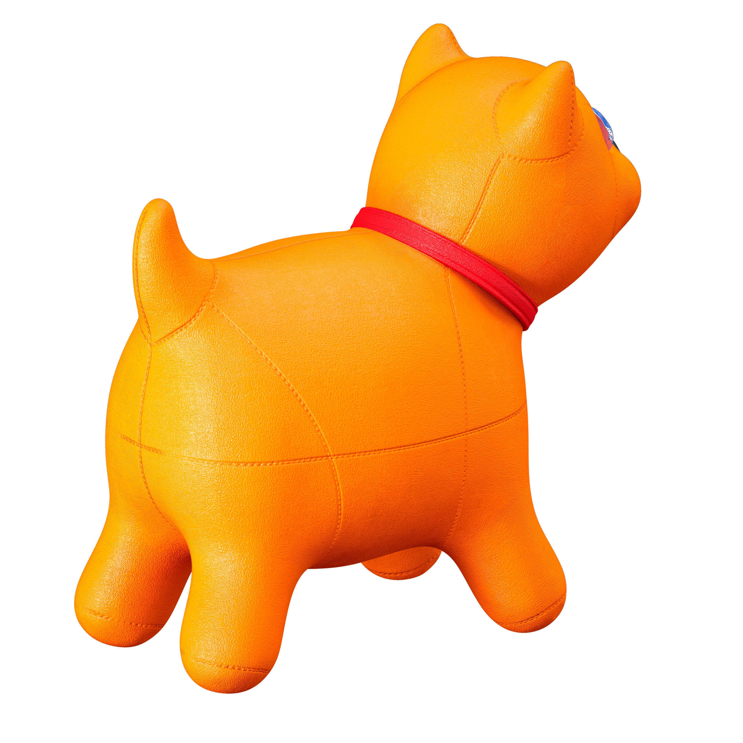 Orange cat Mandarin - Toy 3D model_3