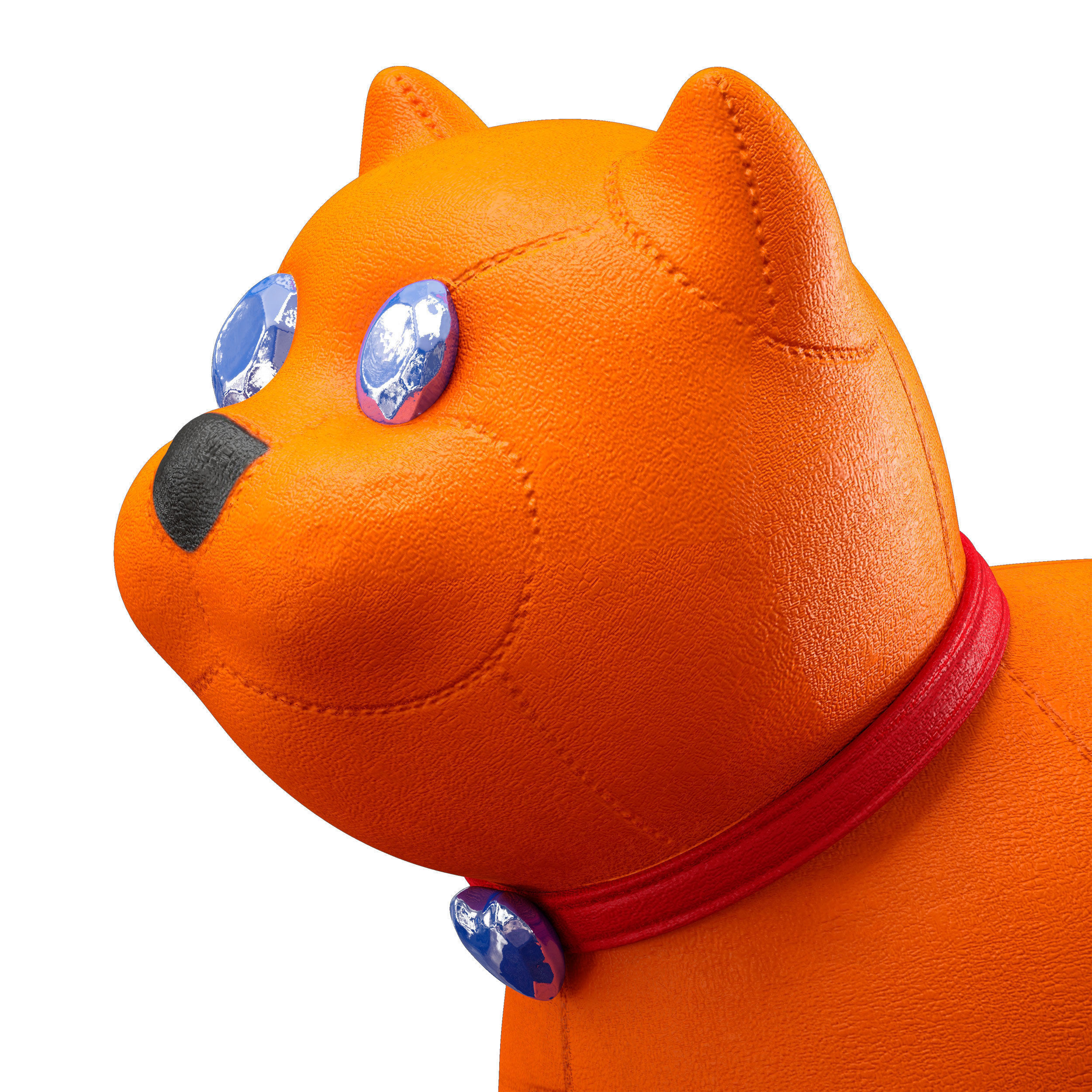 Orange cat Mandarin - Toy 3D model_9