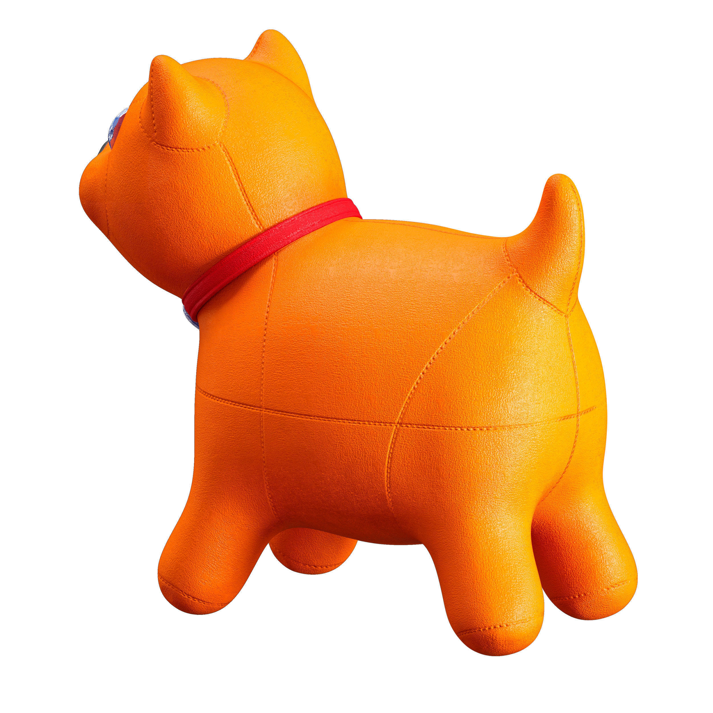 Orange cat Mandarin - Toy 3D model_5