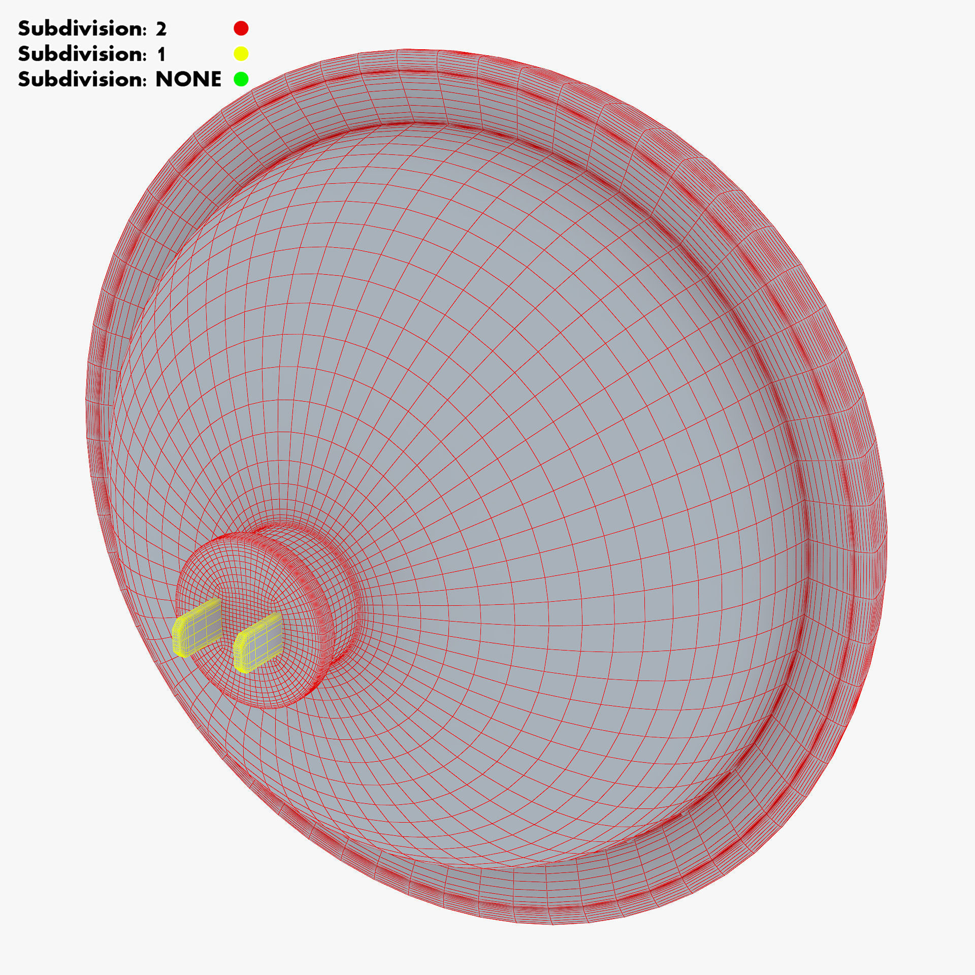 Classic Round Headlight v 1 3D model_21