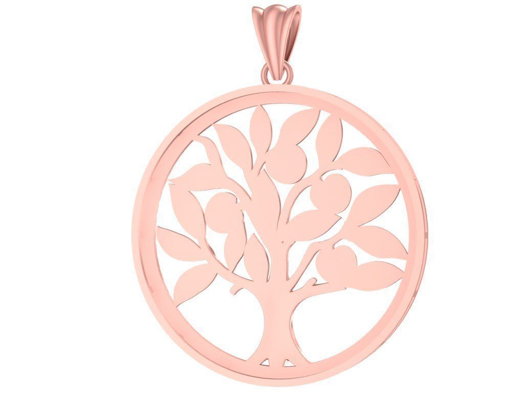 24k apple tree 3072 3D print model_6