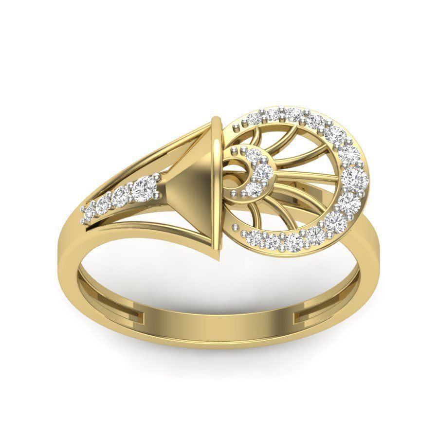 Wedding Engagement Men Ring 3D print model_2