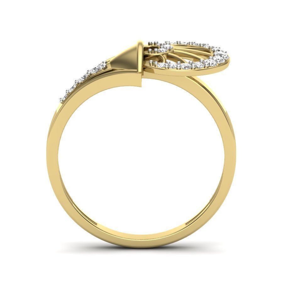 Wedding Engagement Men Ring 3D print model_3