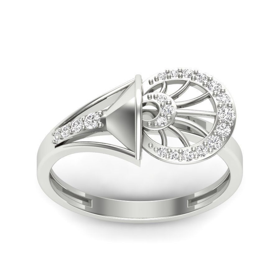 Wedding Engagement Men Ring 3D print model_14