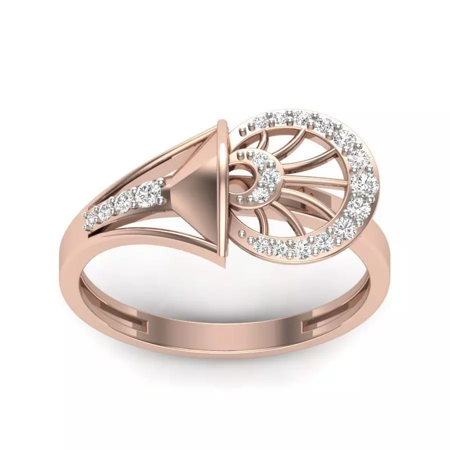Wedding Engagement Men Ring 3D print model_0