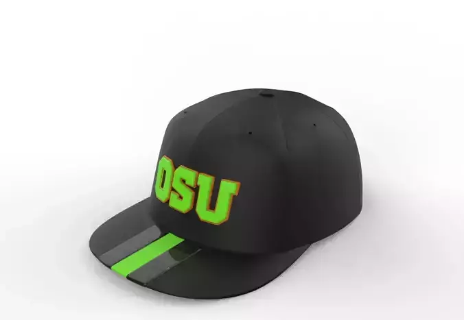 OSU Cap 3D model