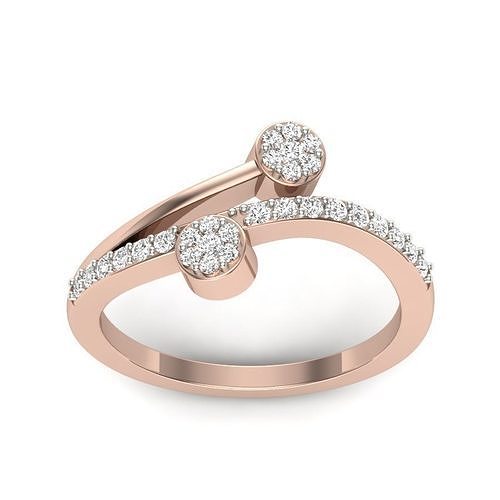 solitaire wedding engagement men ring 3dm render detail 3D print model