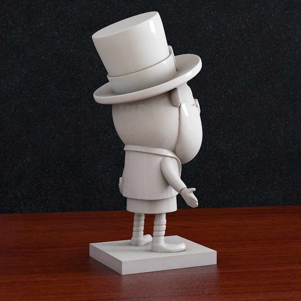 St Patrick Elf Treefoil 3D print model_4