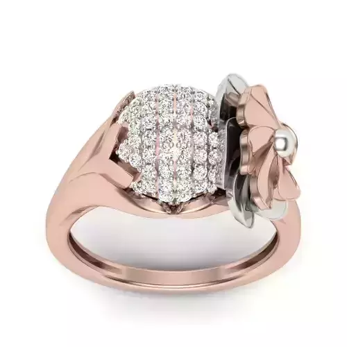 High Jewelry Grooms Gents Mens Cocktail ring 3D print model