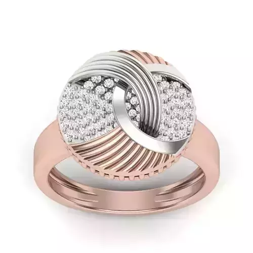 Wedding engagement men ring 3dm render detail