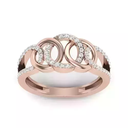 solitaire wedding engagement men ring 3D print model