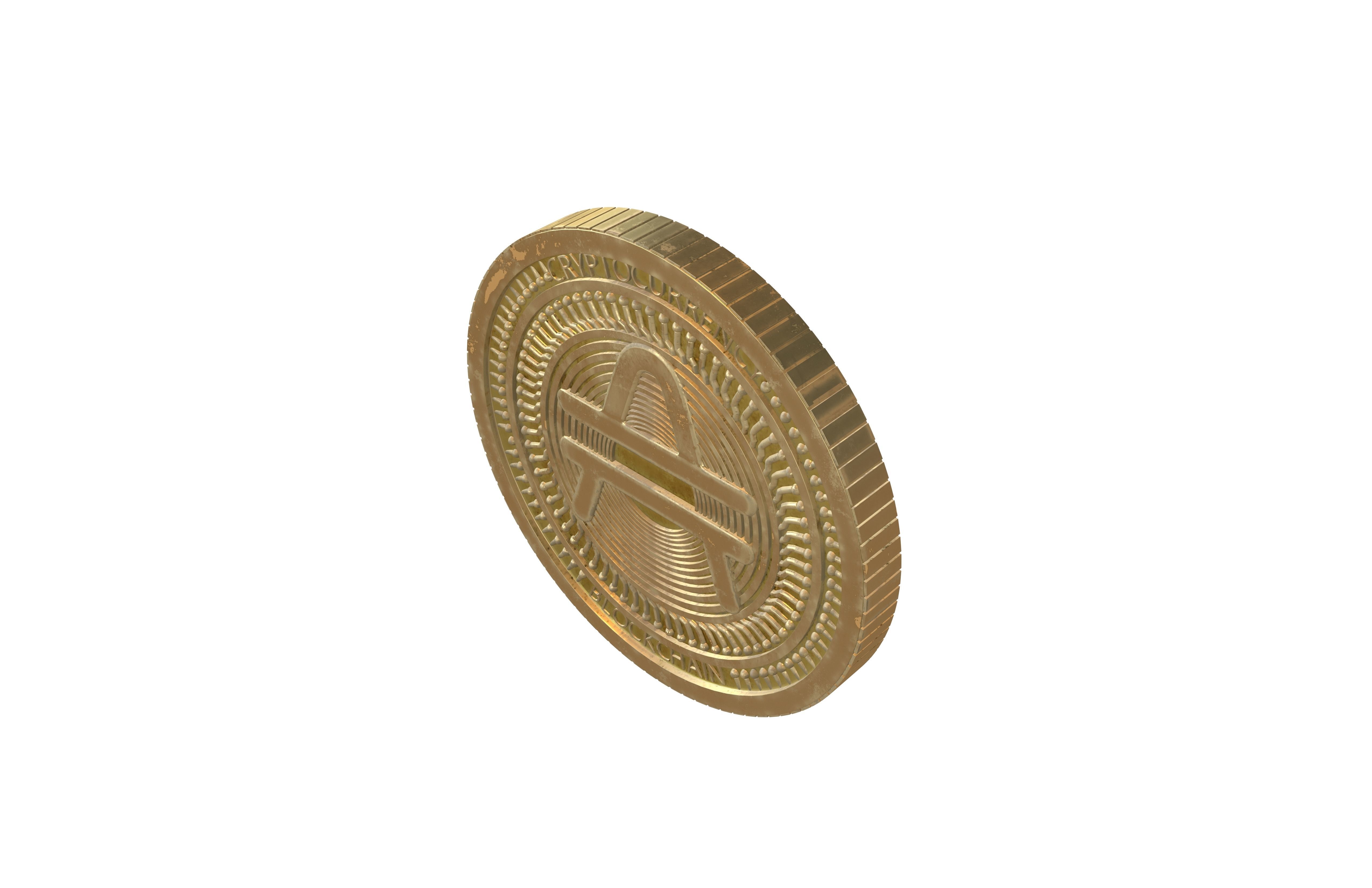 Amp Coin v6 002 3D model_2
