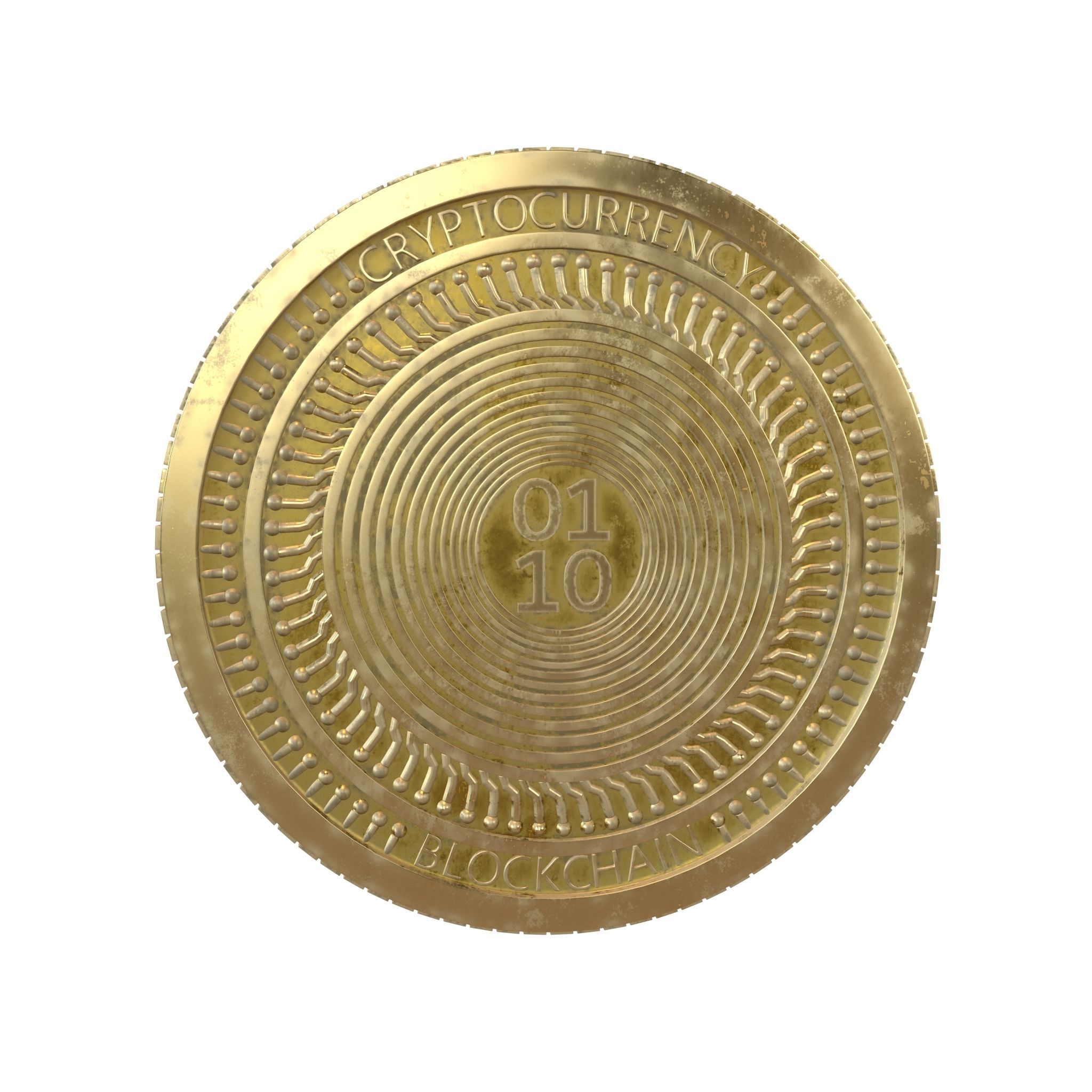 Amp Coin v6 002 3D model_4
