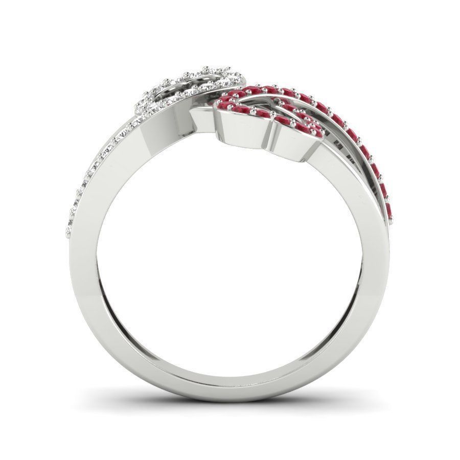 Heart Ring  3D print model_15