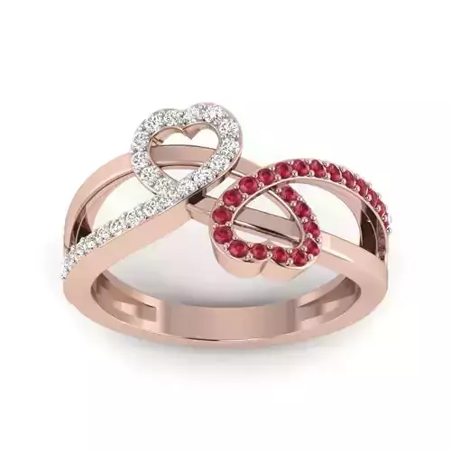 Heart Ring  3D print model